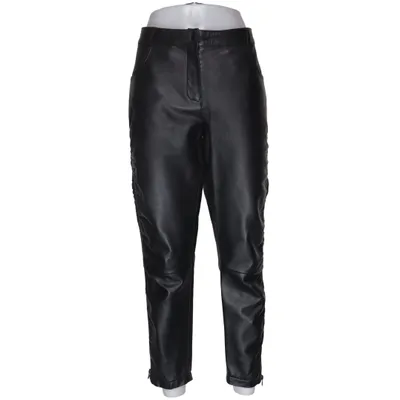 Pantalon (Noir) de Rick Cardona Cuir, Polyester