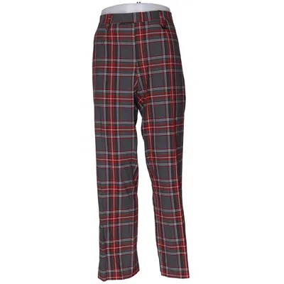 Stoffhose (Grau, Rot, Weiß) von Lobster Golfwear Elasthan, Polyester, Viskose