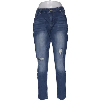 Jeans (Blå) från American Apparel Jeans Bomull, Elastan, Polyester