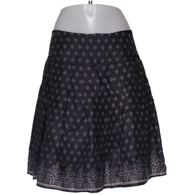 Jupe (Noir, Multicolore) de Lord & Taylor Polyester, Soie