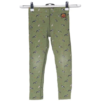 Leggings (Groen) van Moderska Huset Elastaan, Organisch katoen