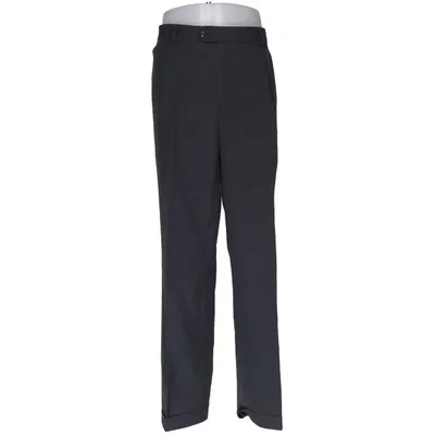 Suit pants (Gray) from Lanerossi Polyester, Wool