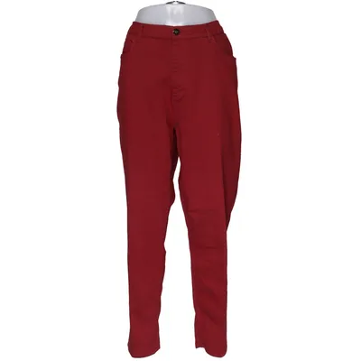 Spijkerbroek (Rood) van Stooker Katoen, Elastaan, Polyester