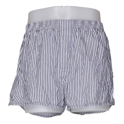 Pyjamasshorts (Blå, Hvid) fra Uniqlo Bomuld, Elastan, Polyester