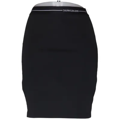 Jupe (Noir) de Calvin Klein Jeans Élasthane, Modal, Polyester