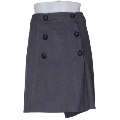 Nederdel (Grå) fra Monton Elastan, Polyester, Viscose