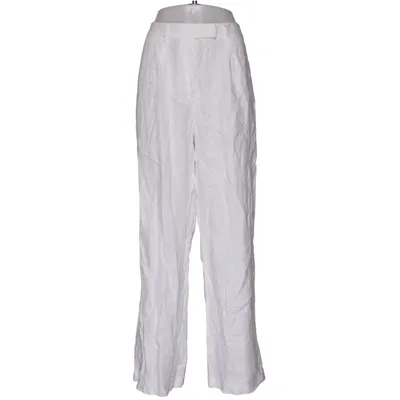 Hose (Weiß) von NA-KD Baumwolle, Leinen, Polyester