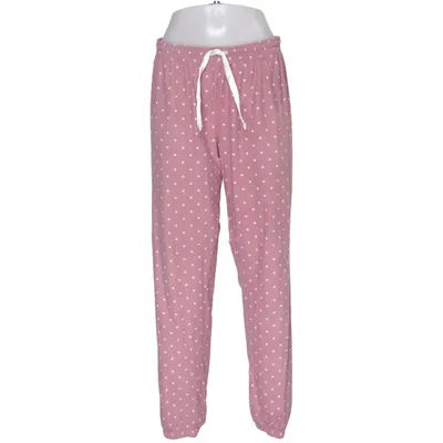 Pyjamasbukser (Pink, Hvid) fra Isabella Polyester