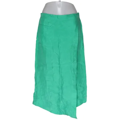 Jupe portefeuille (Vert) de Coster Copenhagen Cupro, Viscose
