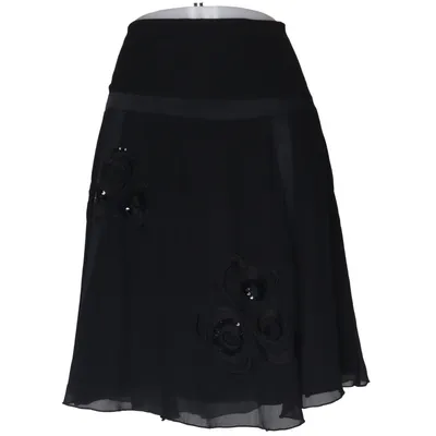 Nederdel (Sort) fra By Malene Birger Acetat, Silke