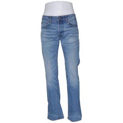 Spijkerbroek (Blauw) van G-Star Raw Katoen, Elastaan, Leer, Polyester