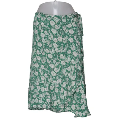 Wrap skirt (Green, White) from Indiska Viscose