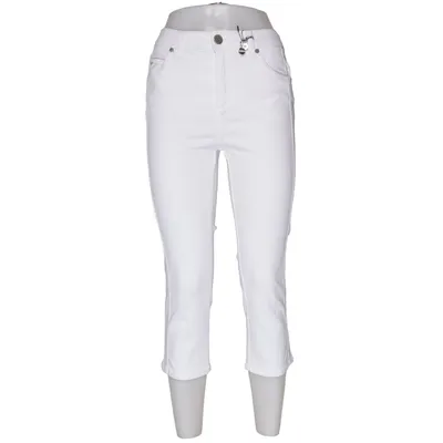 Three-quarter pants (White) from Anna Montana Cotton, Elastane, Polyester
