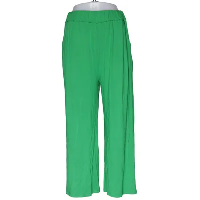 Pantalon patte d'éléphant (Vert) de Mooij Élasthane, Viscose