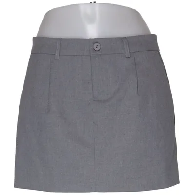 Jupe (Gris) de Josefine HJ x NA-KD Élasthane, Polyester, Viscose