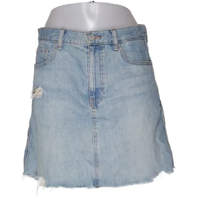 Jupe en jean (Bleu) de Uniqlo Jeans Coton