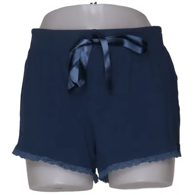 Pyjamasshorts (Blå) fra ICA I Love Eco Elastan, Økologisk bomuld