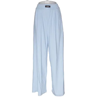 Pantalon patte d'éléphant (Bleu) de Lumina Élasthane, Polyamide, Viscose