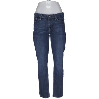 Jeans (Blå) från 7 for All Mankind Bomull, Elastan