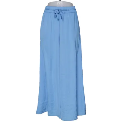 Pantalon patte d'éléphant (Bleu) de Zara Polyester