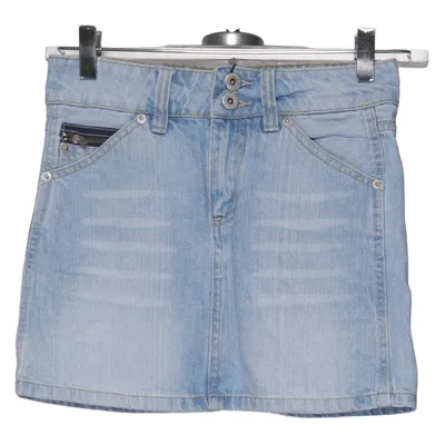 Denim skirt (Blue) from Yadou Cotton