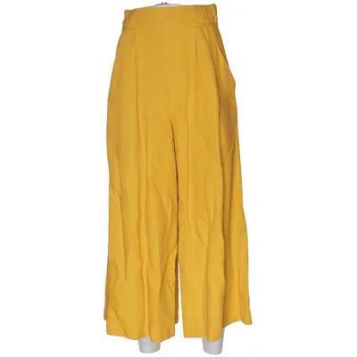Culottes (Jaune) Lin, Viscose