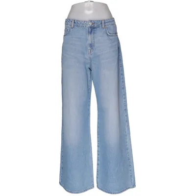 Spijkerbroek (HIGH RISE WIDE LEG) van Zara Gerecycled katoen