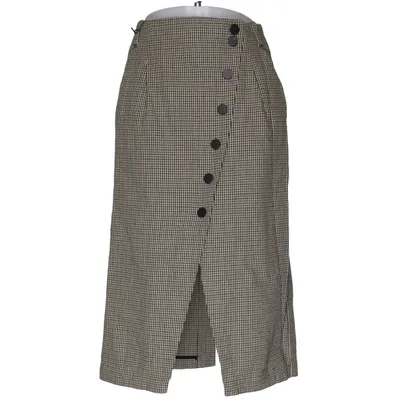 Skirt (Beige, Black) from H&M Trend Cotton
