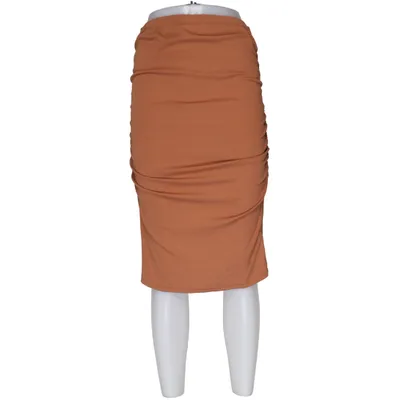 Jupe maternité (Marron) de Prénatal Élasthane, Polyester