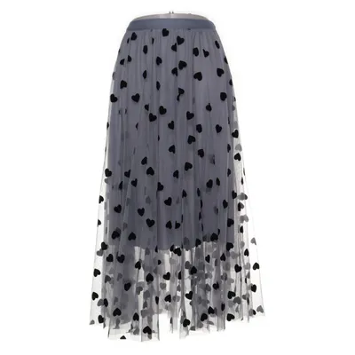 Maxi skirt (Blue, Black) from Remix Polyester