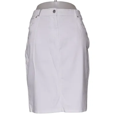 Denim skirt (White) from Agnes Collection