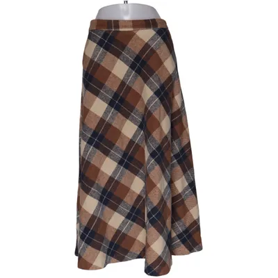 Jupe longue (Marron, Beige, Bleu) de Diqiuvy Polyester