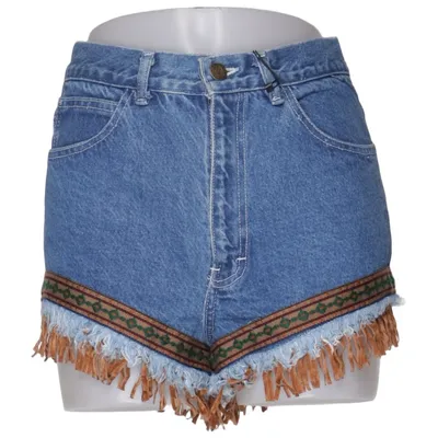 Denim shorts (Blauw, Bruin, Meerkleurig) van Fredrick's of Hollywood Katoen