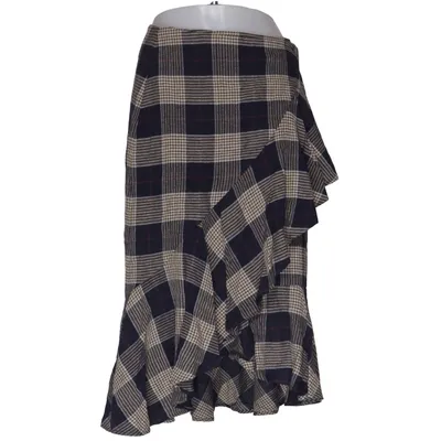 Nederdel (RYKER CHECK) fra WHYRED Viscose, Uld
