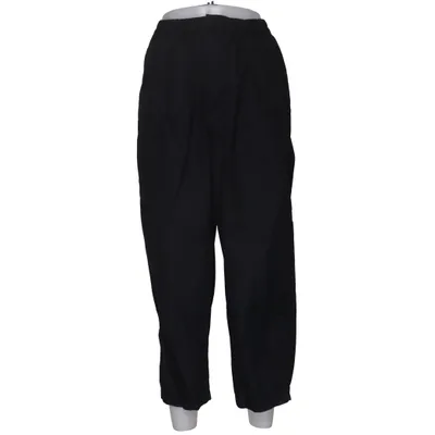 Pants (Black) from Uniqlo U Cotton, Polyamide, Polyester