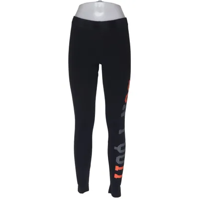 Träningstights (Svart, Orange) från MyWear Active Bomull, Elastan