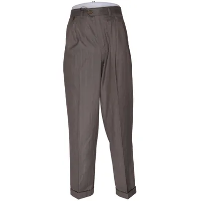 Pantalon de costume (Marron) de Watch Polyester, Viscose