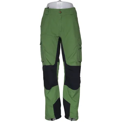Friluftsbukser (Grøn, Sort) fra Lundhags Bomuld, Elastan, Polyamid, Polyester