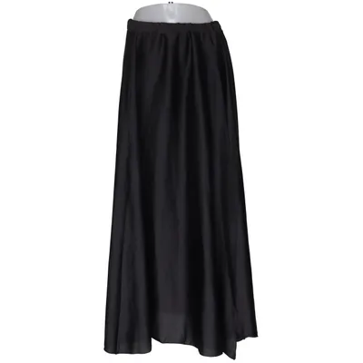 Maxi skirt (Black) from Mirelle Elastane, Polyester