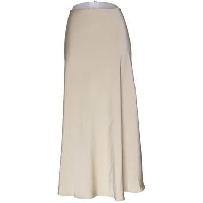Långkjol (Beige) från Azzurro Polyester, Viskos