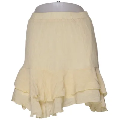 Skirt (Yellow) from NA-KD Polyamide, Viscose