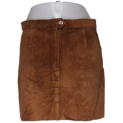 Läderkjol (Brun) från Spirit Skinn, Polyester