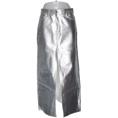 Maxi nederdel (Sølv) fra Perfect Jeans Gina Tricot Bomuld