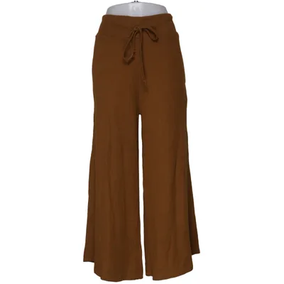 Palazzo pants (Brown) from Hängmatta Cotton, Elastane, Polyester