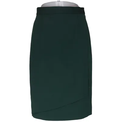 Rok (Groen) van Jaeger Polyester, Viscose, Wol