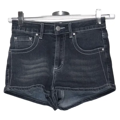 Jeansshorts (Blå) fra Romwe Bomuld, Elastan, Polyester, Viscose