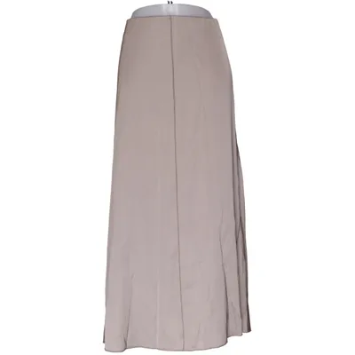 Långkjol (Beige) från The Primark Edit Polyester, Viskos