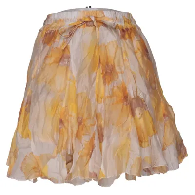 Rok (Geel, Beige) van J&L Nylon, Tencel