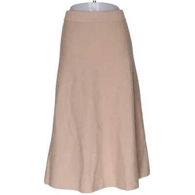 Maxi nederdel (Beige) fra Mango Basics Polyamid, Polyester, Viscose