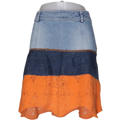 Jupe en jean (Bleu, Orange) de Åhléns Coton